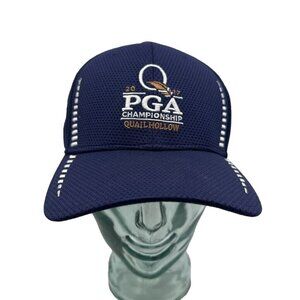 2017 PGA Championship Mens New Era Baseball Cap Hat‎ Navy Embroidered L-XL New